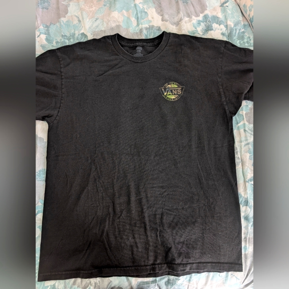 Vans Black/Camo T-Shirt for Men